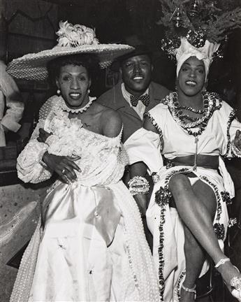 CHARLES TEENIE HARRIS (1908-1998) A rare group of 41 photographs documenting Black queer nightlife in Pittsburgh, including cross dre